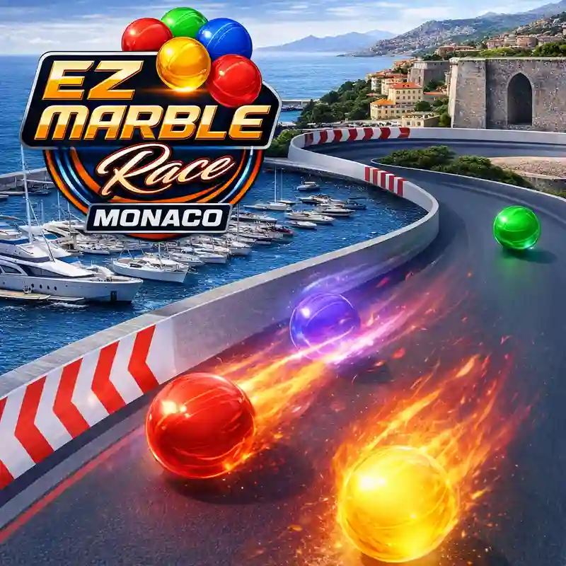 EZ Marble Race Monaco Game Cover